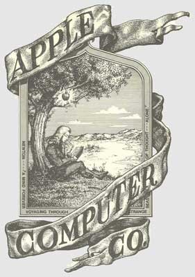 Erstes Apple Logo klein